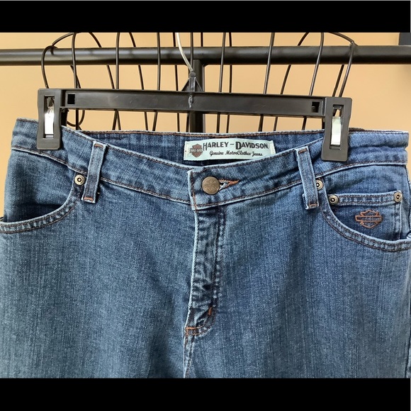 Harley-Davidson Jeans. Sz 12 - Picture 4 of 7